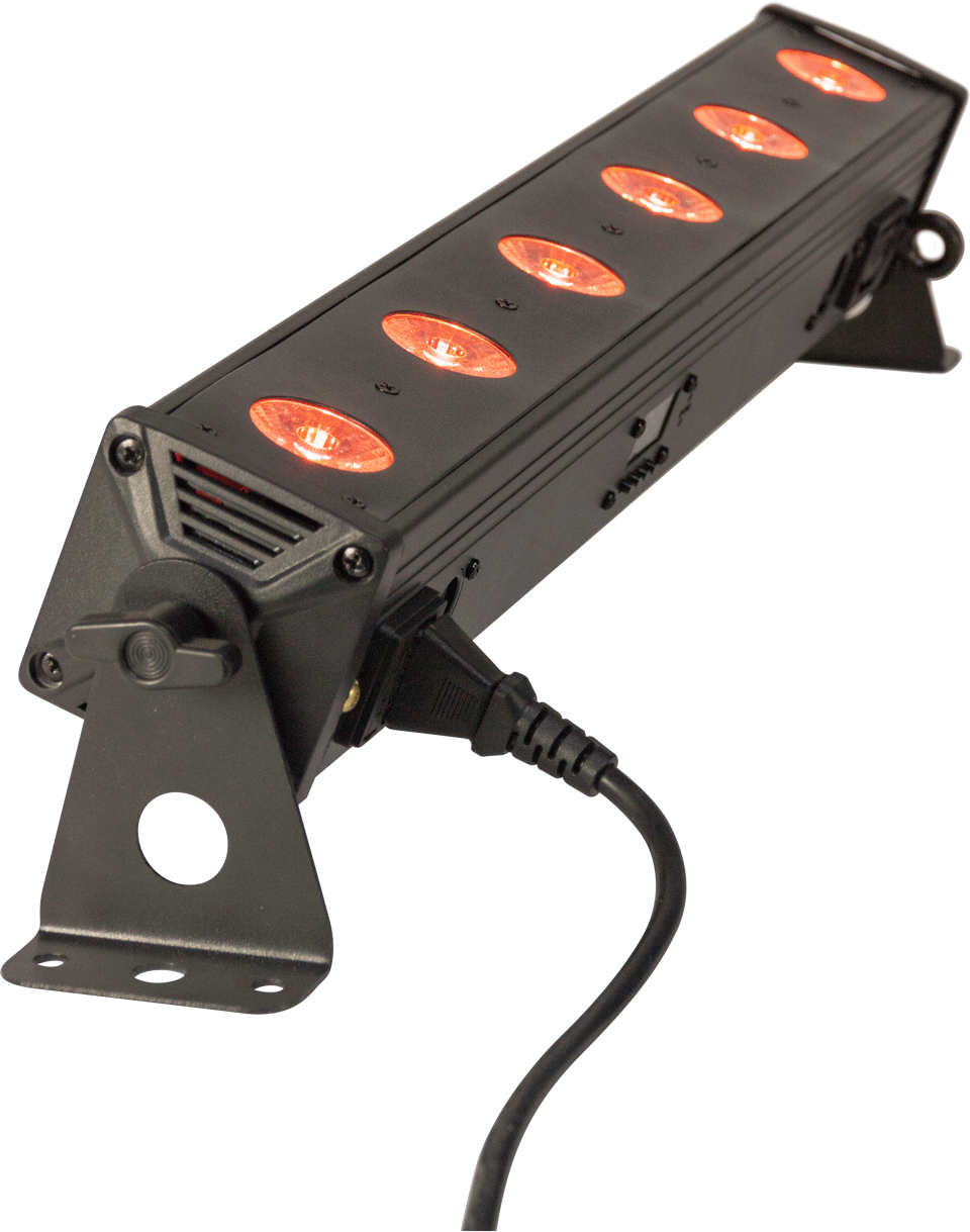 Ibiza LED-Leiste X6-RGBW