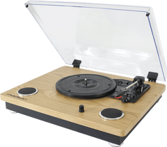 Madison Plattenspieler m. USB & Bluetooth (Holz)