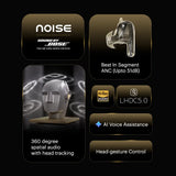 Noise-Sound von BOSE Master Buds 2, Aurum