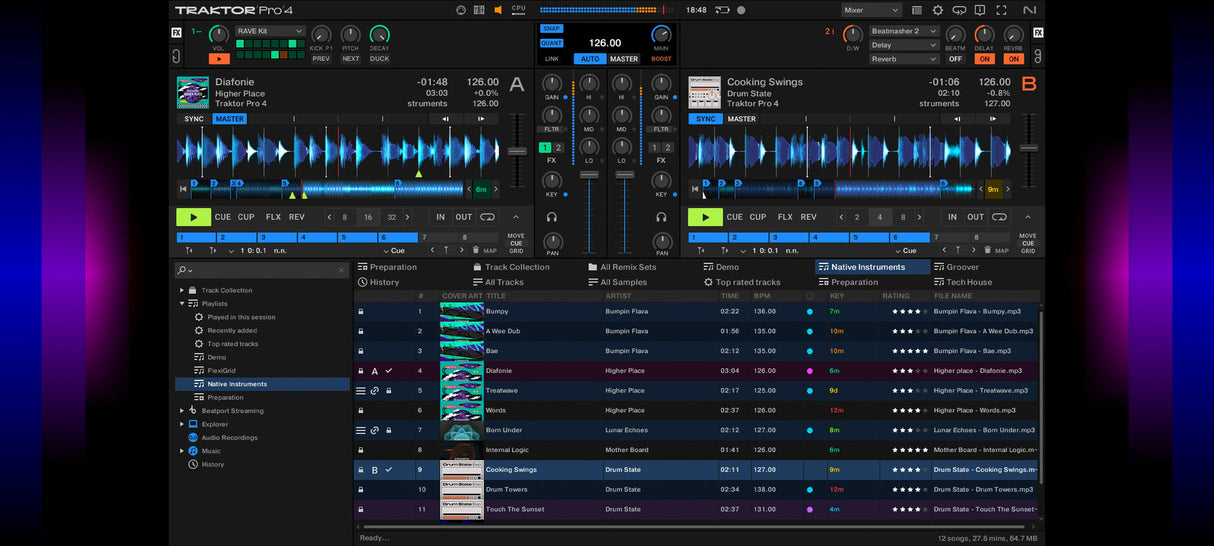 Traktor Pro 4 Upgrade von Traktor Play