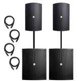 V-Tone NBX-115 Aktiv 15" PA Lautsprecher mit DSP (350W)