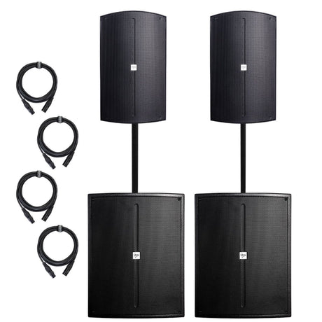 V-Tone NBX-115 Aktiv 15" PA Lautsprecher mit DSP (350W)