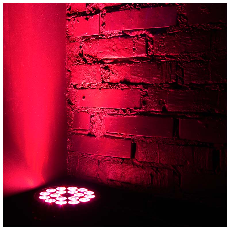 LIGHT4ME ALU HEXA PAR 18x10W RGBWA-UV LED PAR
