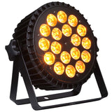 LIGHT4ME ALU QUAD PAR 18x6W RGBW scenespotlight LED