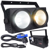 LIGHT4ME BLINDER LED 2x100W scenebelysningseffektlys strobe
