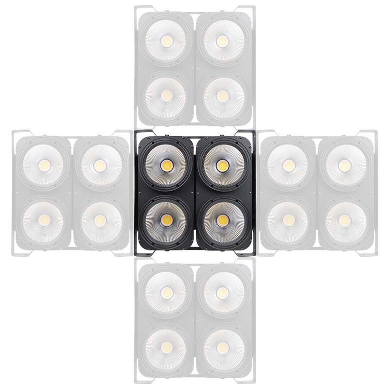 Light4Me LED Blinder 4x125W (WW/CW)