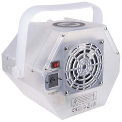 Light4Me Bubble LED Seifenblasenmaschine mit mehrfarbigem LED-Licht