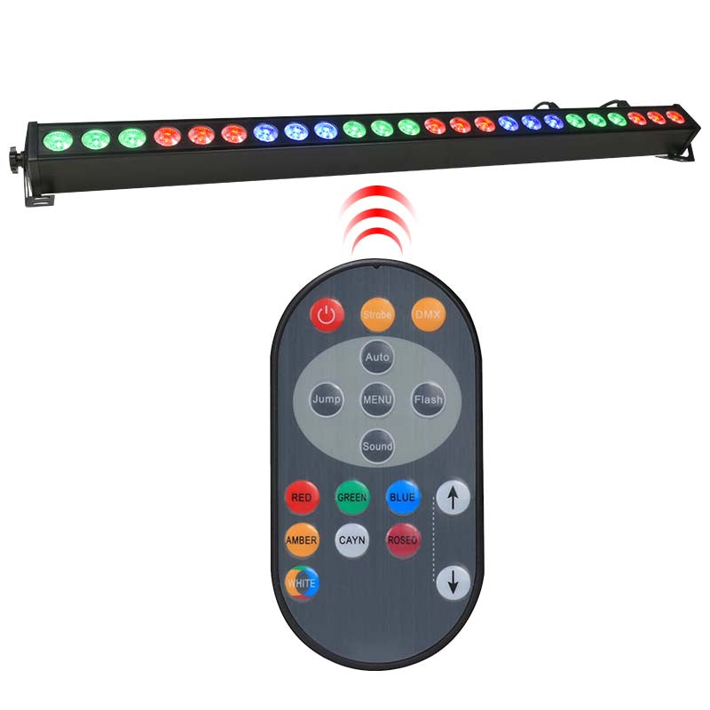 LIGHT4ME DECO BAR 24 RGB IR LED-Bar + Fernbedienung