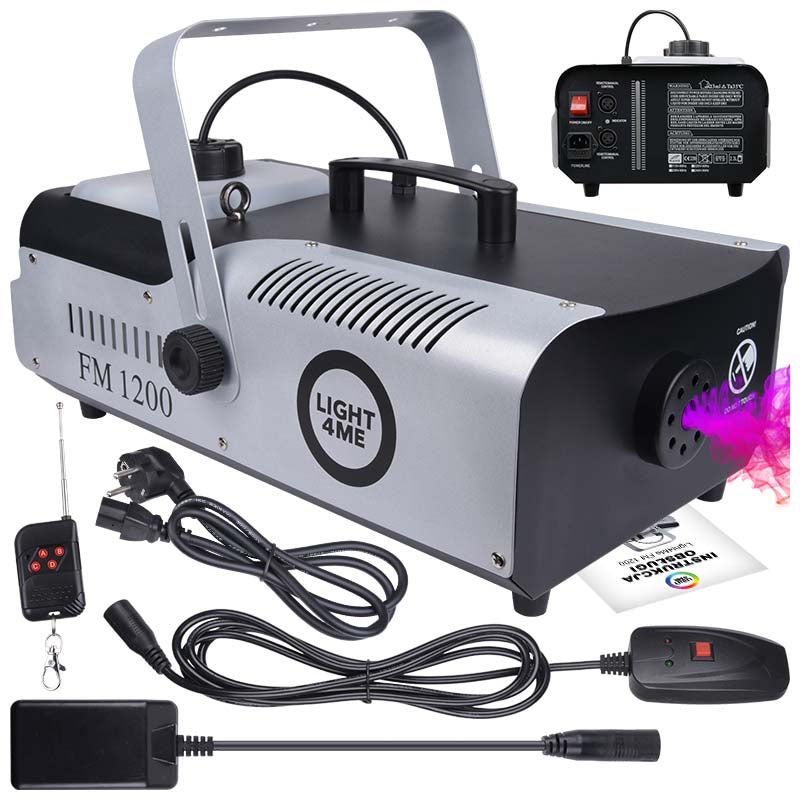 LIGHT4ME FM 1200 Rauchnebelmaschine mit Fernbedienung