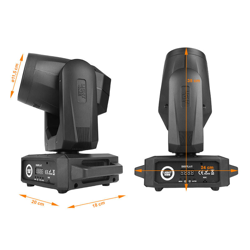 LIGHT4ME FOCUS 150 BEAM LED moving head