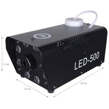 LIGHT4ME FOG 500 LED Nebelmaschine mit Fernbedienung