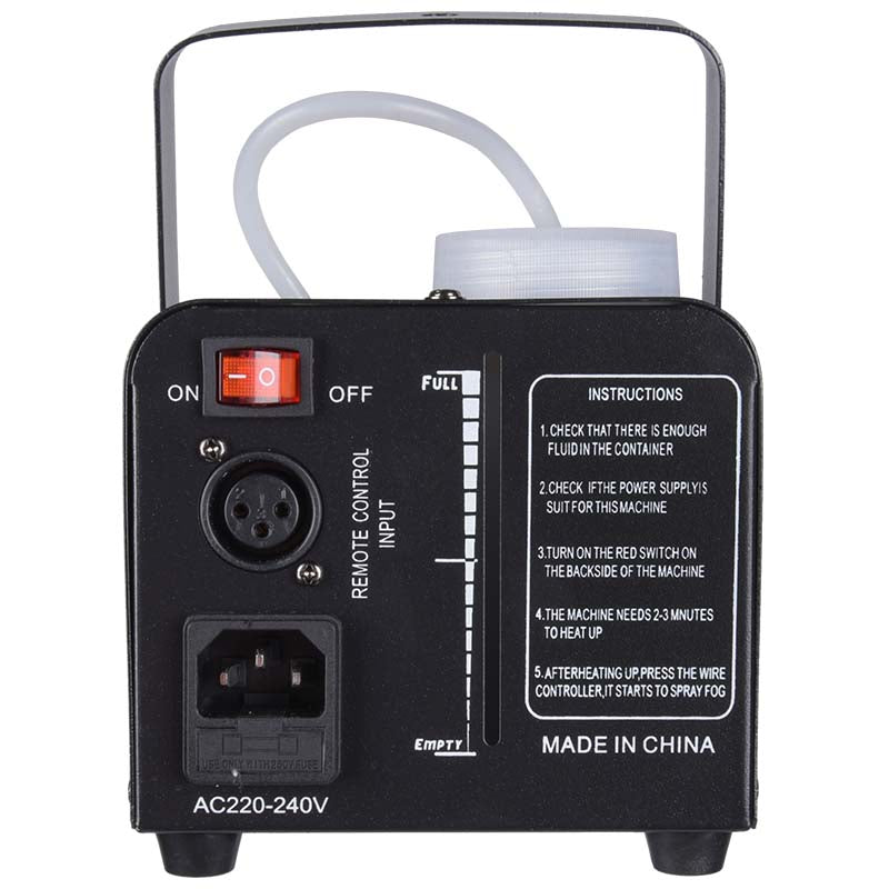 Light4Me Fog 500 LED Nebelmaschine 500W mit RGB LED-Licht