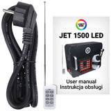 Light4Me JET-1500LED Vertikal-Nebelmaschine LED