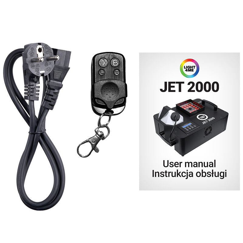 Light4 Me JET 2000 vertikale Nebelmaschine
