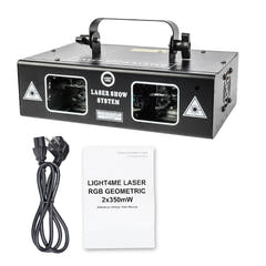 Light4Me Laser RGB Geometrisch 350mW