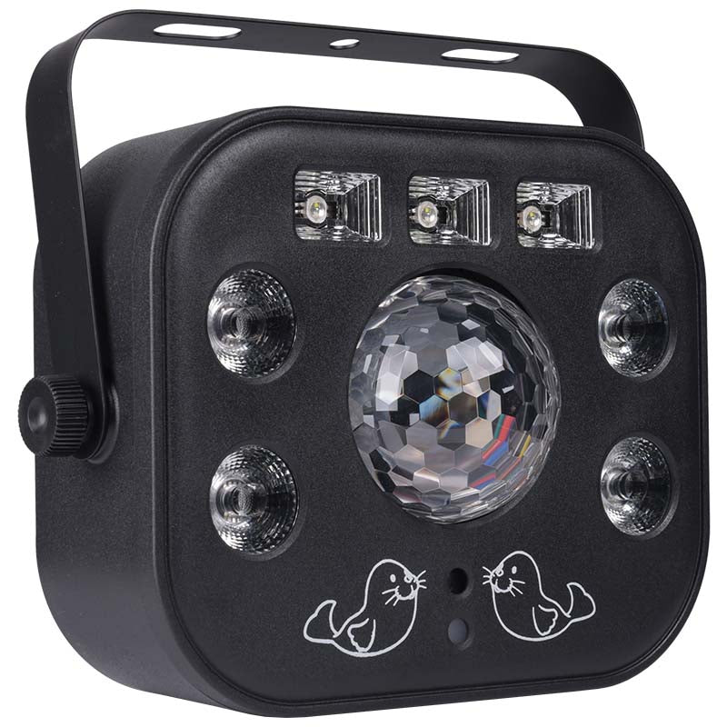 LIGHT4ME MULTIFASE Multieffekt LED UV Waschblitz