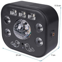 LIGHT4ME MULTIFASE Multieffekt LED UV Waschblitz