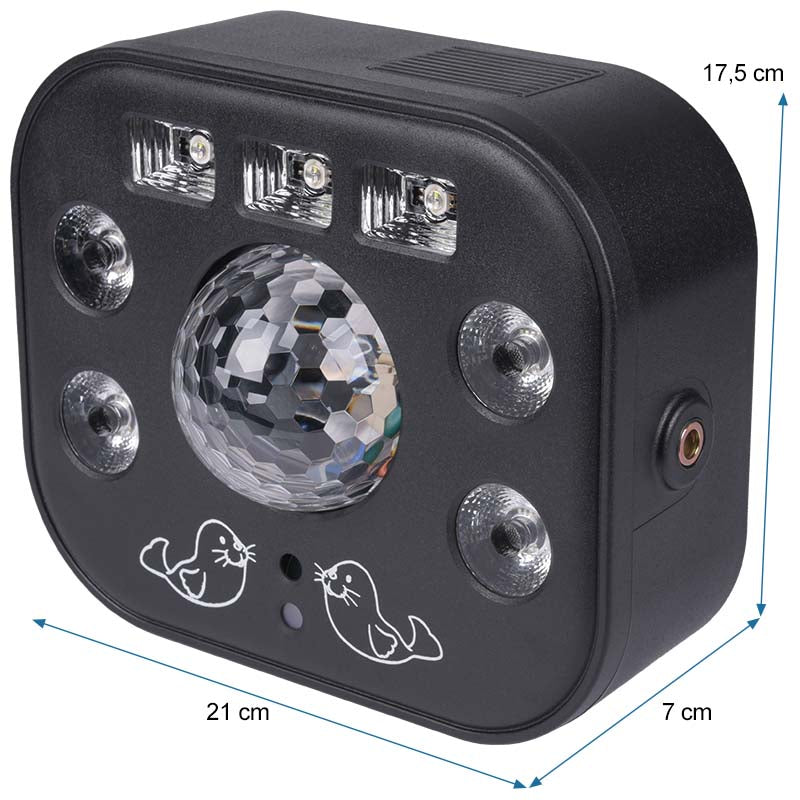 LIGHT4ME MULTIFASE Multieffekt LED UV Waschblitz