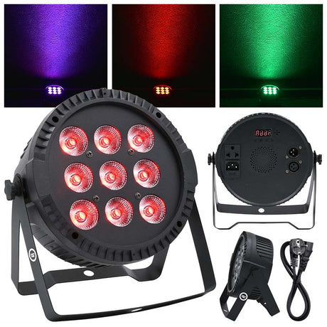LIGHT4ME PAR RGBW 9x10 Bühnenscheinwerfer LED-Leuchte