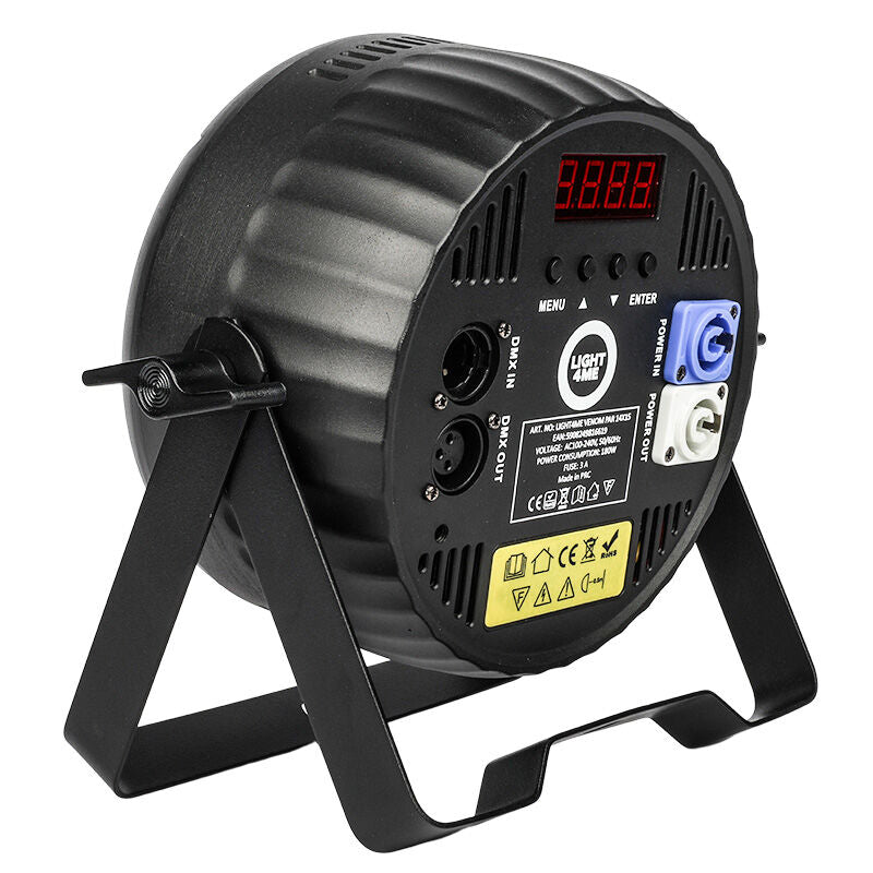 Light4Me Venom PAR 14x15 RGBW LED PAR Spotlight