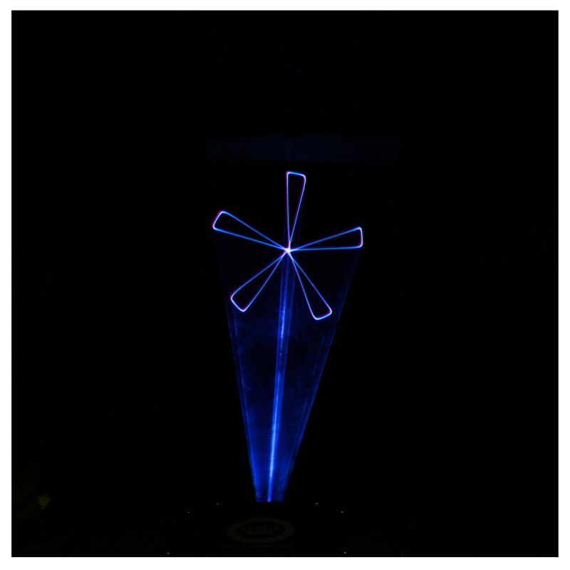 Light4Me 5 W laser mit RGB und App-Steuerung