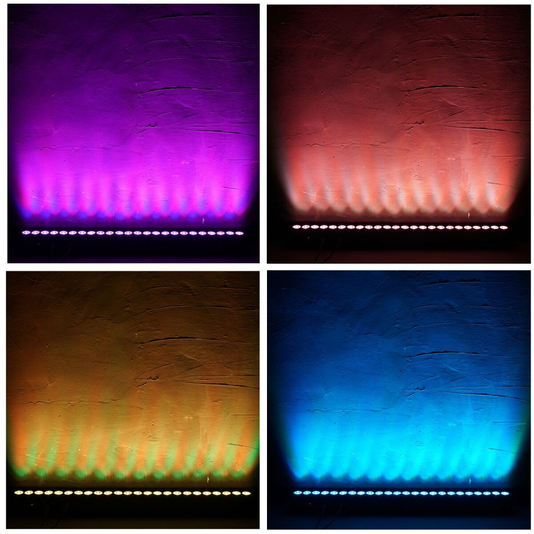 LIGHT4ME AURA PIXEL BAR 24x3W RGBW LED-Licht
