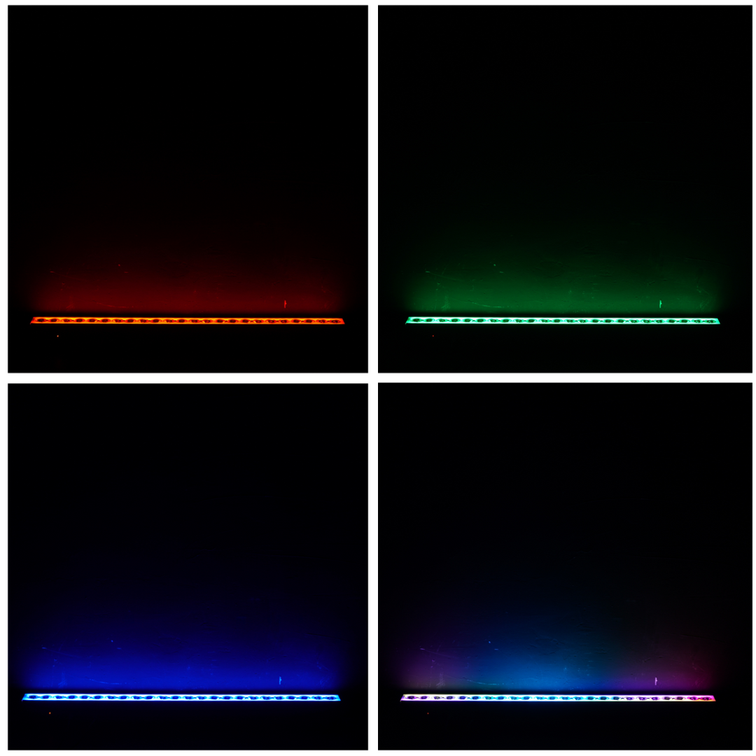 LIGHT4ME AURA PIXEL BAR 24x3W RGBW LED-Licht