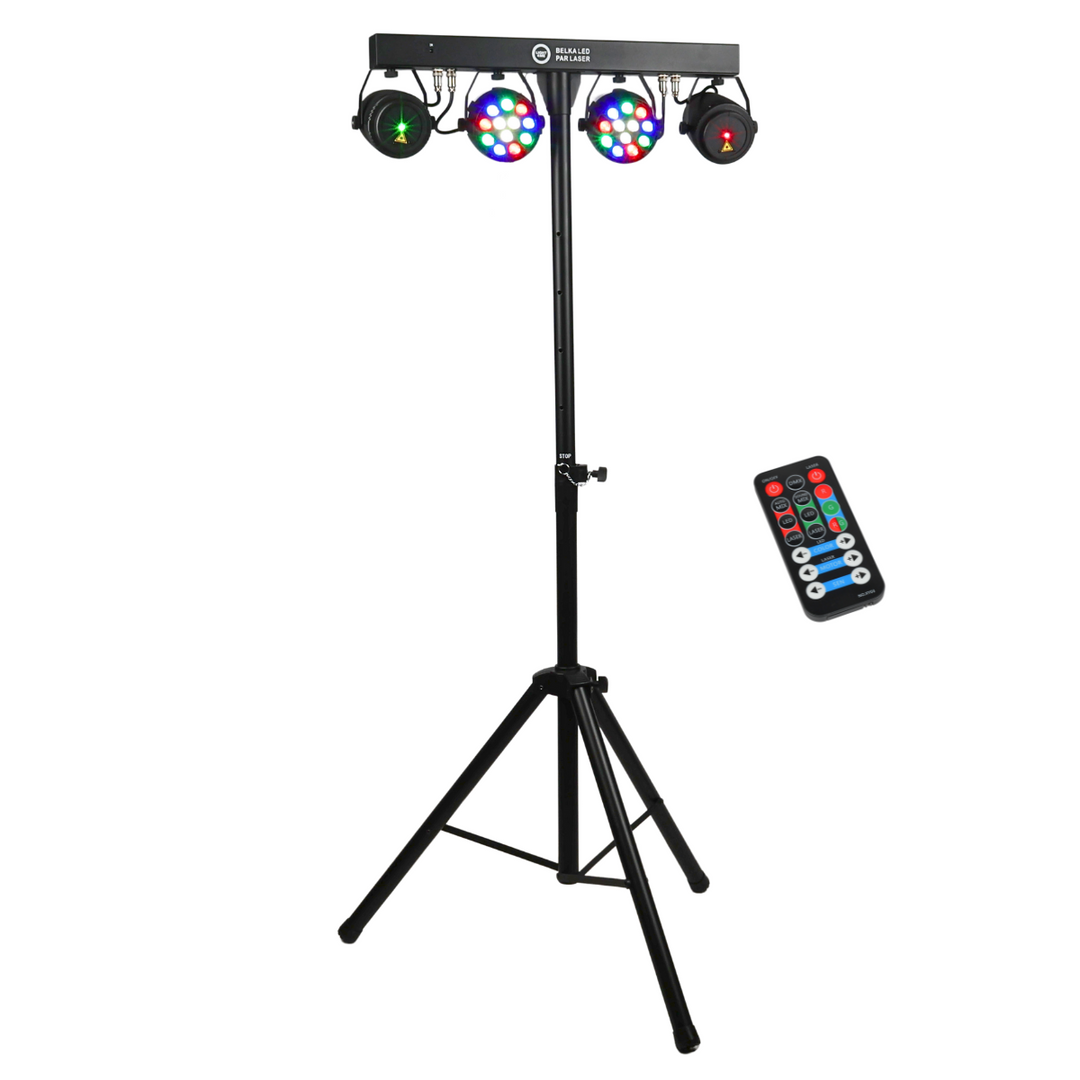Light4Me T-BAR LED Laser PAR-System