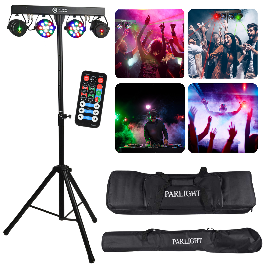 Light4Me T-BAR LED Laser PAR-System