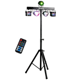 Light4Me T-Bar LED Par Derby Laser MultiBar