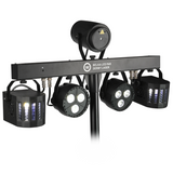 Light4Me T-Bar LED Par Derby Laser MultiBar