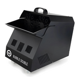 LIGHT4ME BUBBLE DOBBELT Seifenblasenmaschinen 300W schwarz