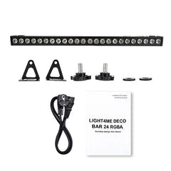 LIGHT4ME DECO BAR 24 RGBA Lichtstreifen Glocke