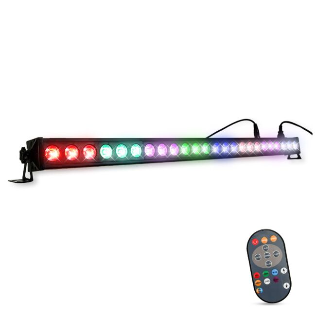 LIGHT4ME DECO BAR 24 RGBW V2 IR-Lichtleiste
