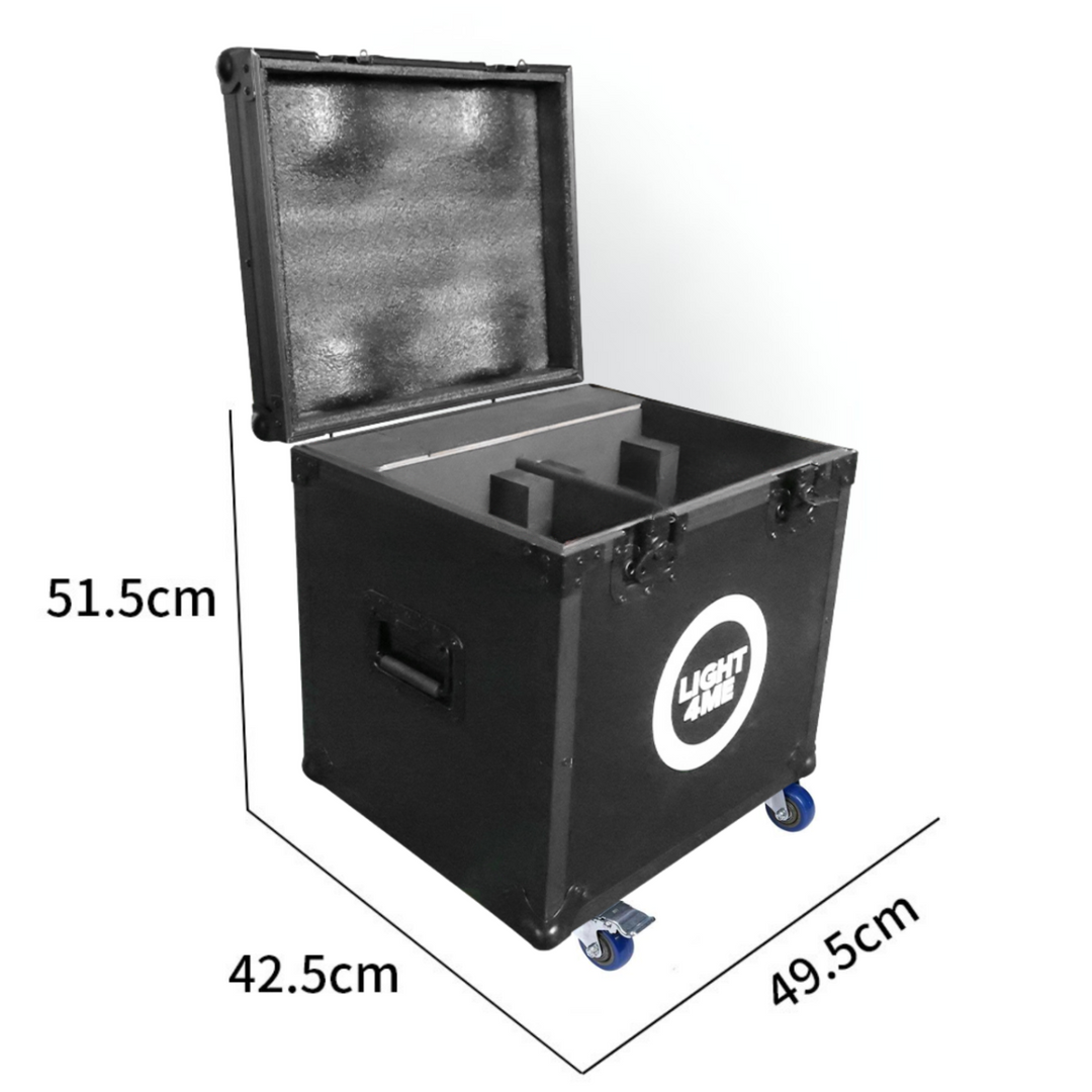 Light4Me flightcase für 2 Stück Focus 200W Beam