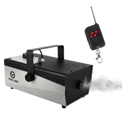 Light4Me Fog 1200 V2 Nebelmaschine 1200W mit kabelloser Fernbedienung & DMX