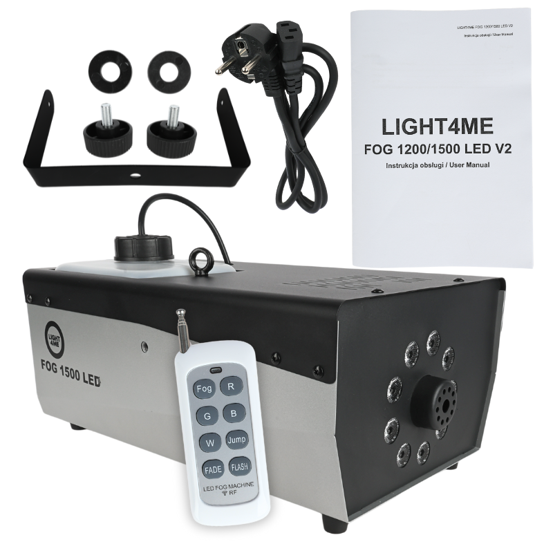 Light4Me FOG 1500 LED Nebelmaschine mit DMX