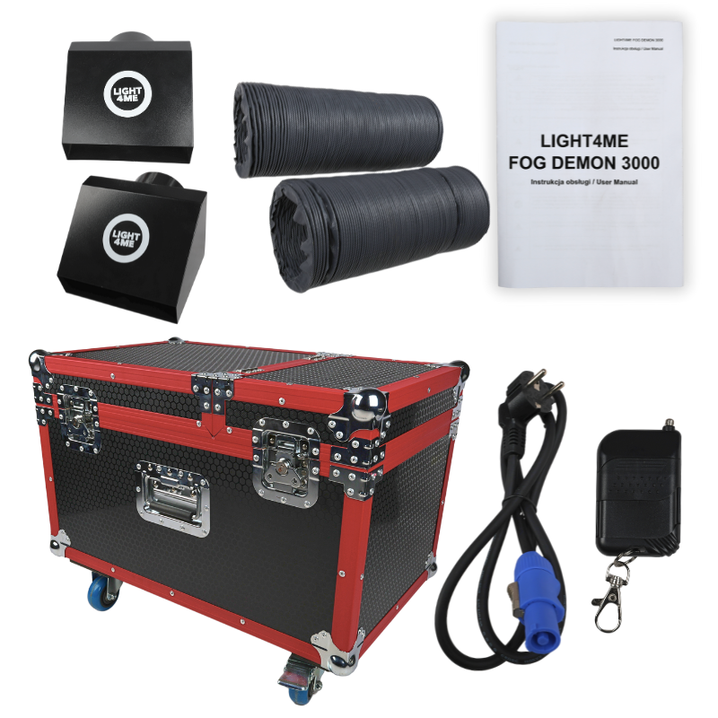 LIGHT4ME FOG DEMON 3000 Ultraschall-Nebelmaschine