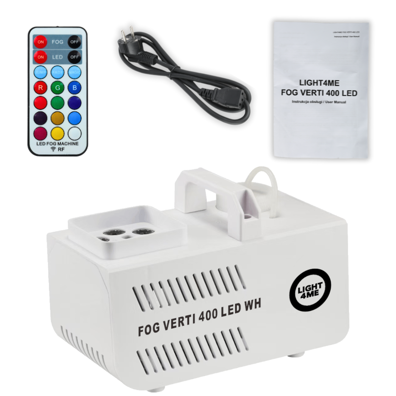Light4Me VERTI 400 Nebelmaschine Weiß