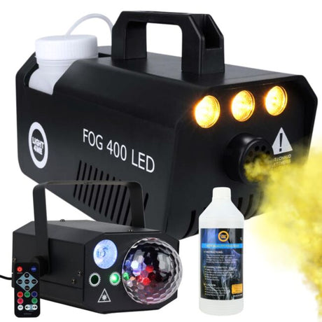 LIGHT4ME GIG SET 1 Nebelmaschine 400W LED Flüssigkeit