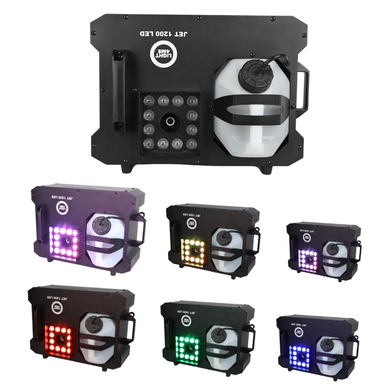 LIGHT4ME JET 1200 LED vertikale Nebelmaschine