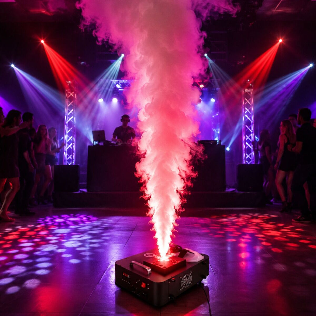 Light4Me JET-1500LED Vertikal-Nebelmaschine LED