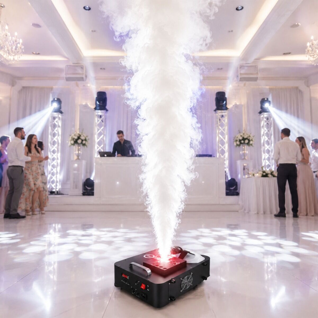 Light4Me JET-1500LED Vertikal-Nebelmaschine LED