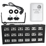 LIGHT4ME LED UV 18x3W Scheinwerfer + strobe DMX