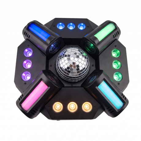 LIGHT4ME MULTIX 3-in-1 LED-szenische Multieffektlampe