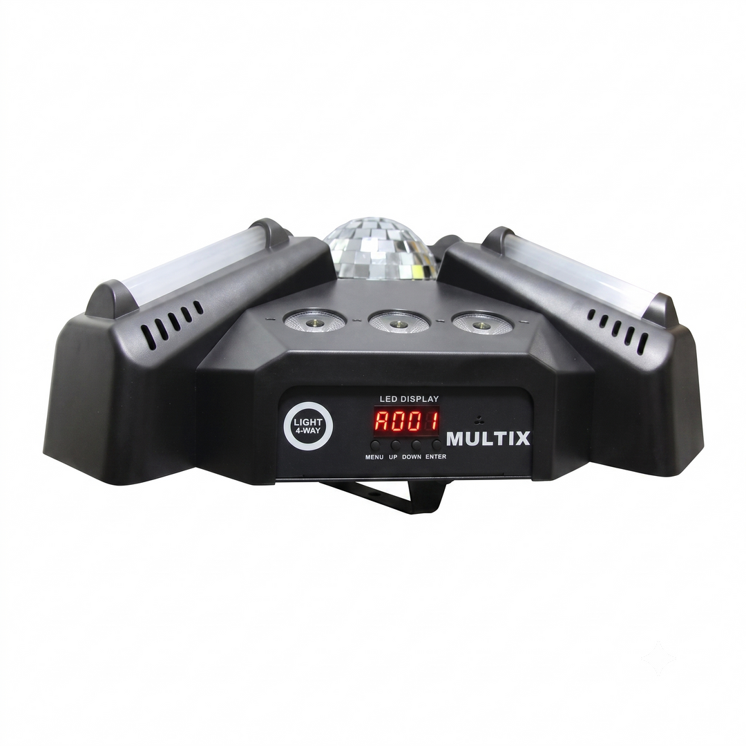LIGHT4ME MULTIX 3-in-1 LED-szenische Multieffektlampe