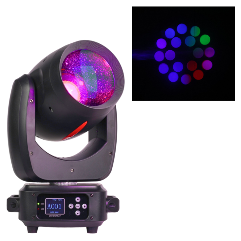 LIGHT4ME RED LINE BEAM 120W LED moving head Achse