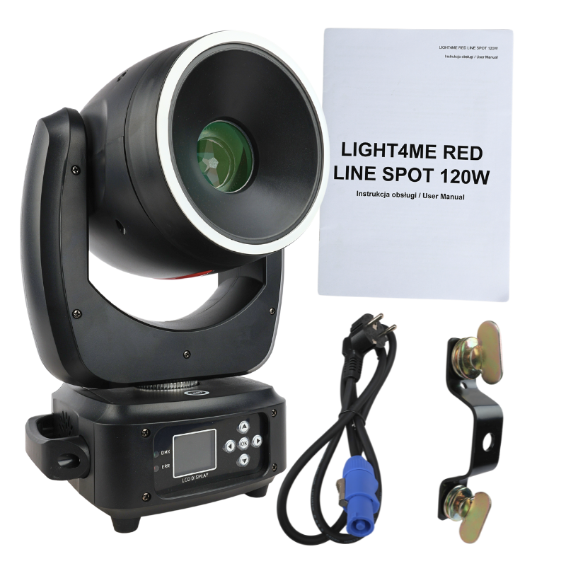 LIGHT4ME RED LINE SPOT 120W LED moving head