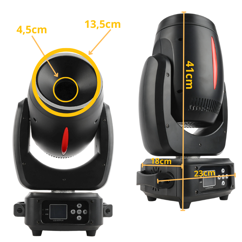 LIGHT4ME RED LINE SPOT 120W LED moving head