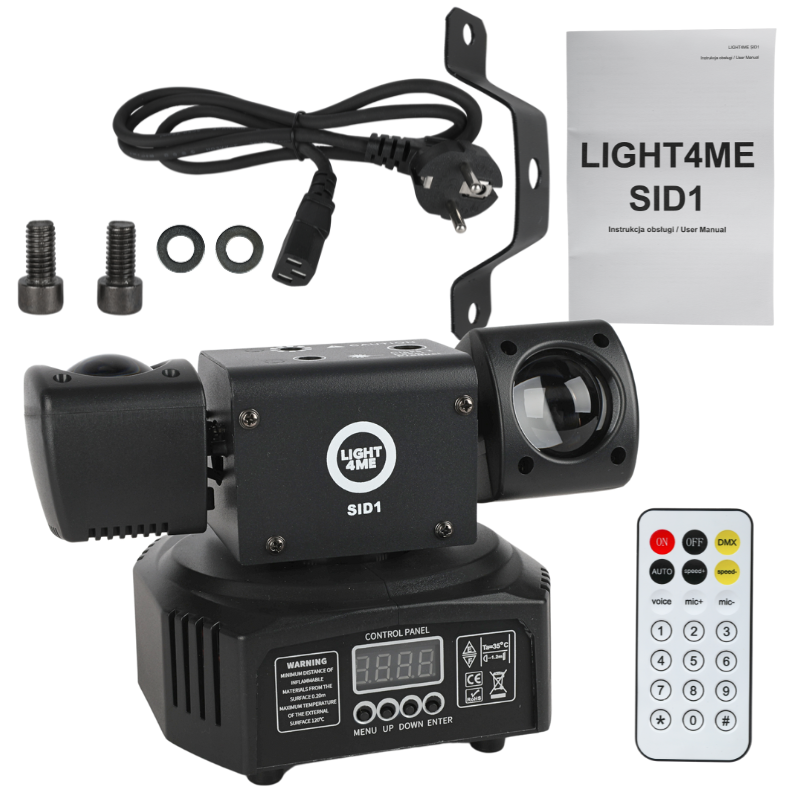 LIGHT4ME SID1 4i1 RGBWA LED Multi-Effekt Licht